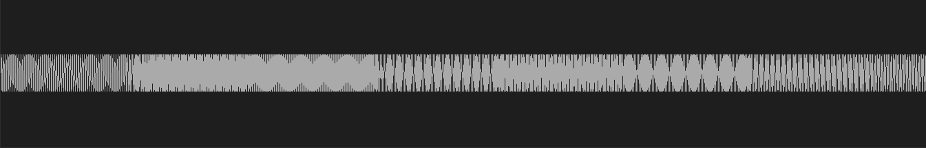 A constant tone, almost without dynamic variation. This will always lead to a low crest factor, no matter how loud the actual audio is.