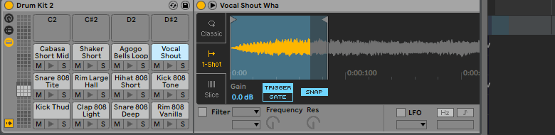 Dragging multiple samples into Ableton Live